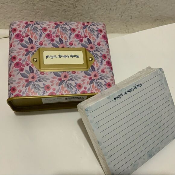 Prayer Cards In A Tin! Prayer Cards in Tin, "Prayer Changes Things" A3 - Picture 3 of 6